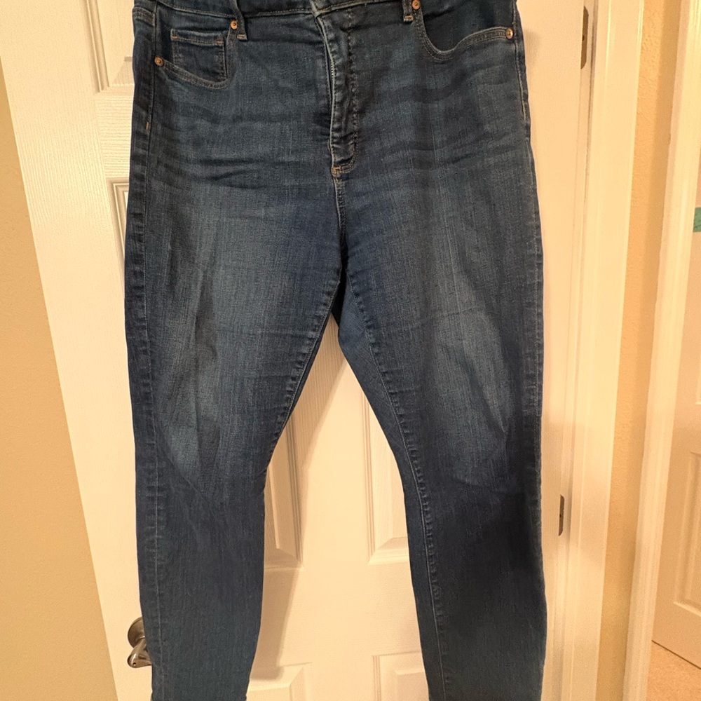 LOFT Dark Blue Women's Skinny Jeans
